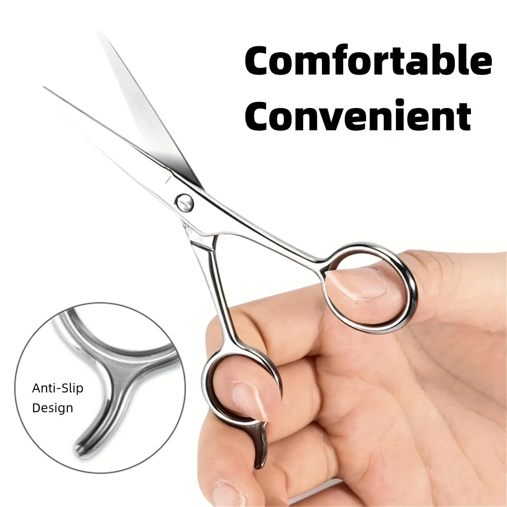 Stainless Steel Eyebrow Eyelash Nose Hair Scissors Remover Makeup Tool Scissors Manicure Cuticle Remove Cutter Trimmer