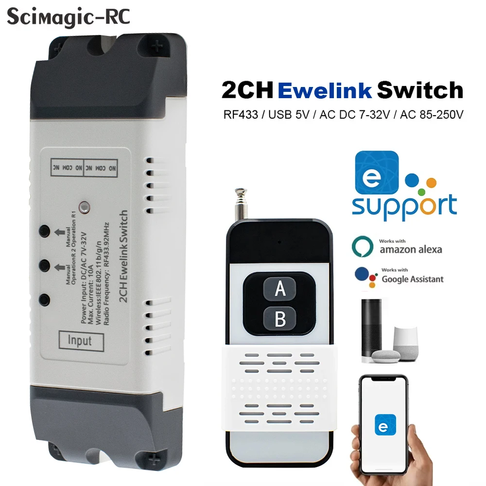 Ewelink 2 Channel S…