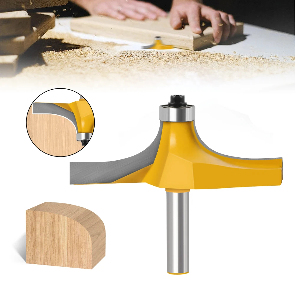 Imagem -06 - Bit Cortador de Carboneto de Tungstênio Shank Router Bits para Madeira Table Edge Classe Profissional