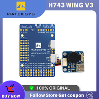Matek H743-WING V3 STM32H743VIT6 Built-in OSD Support Dual Camera INAV Flight Controller for RC FPV Airplane Fixed Wing Drones
