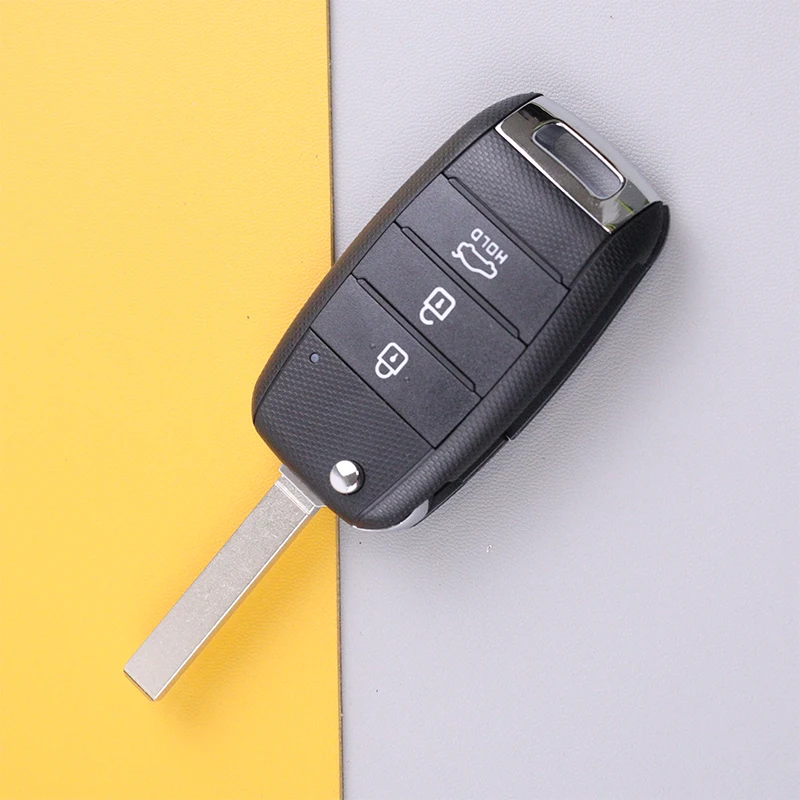 Car Key Fob Shell Case Housing for Kia Carens Ceed Rio Sportage Optima Sorento Cerato Soul Forte Seltos K3 K2 K5 Picanto