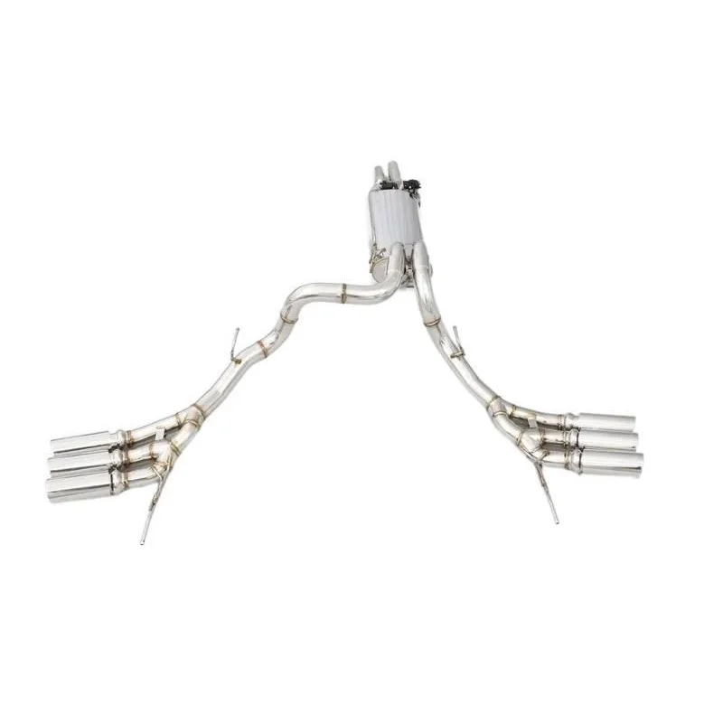 Custom 304 Stainless Steel/Titanium Valved Exhaust System for  F150 3.5T 3.5TT Premium Quality Exhaust Pipes