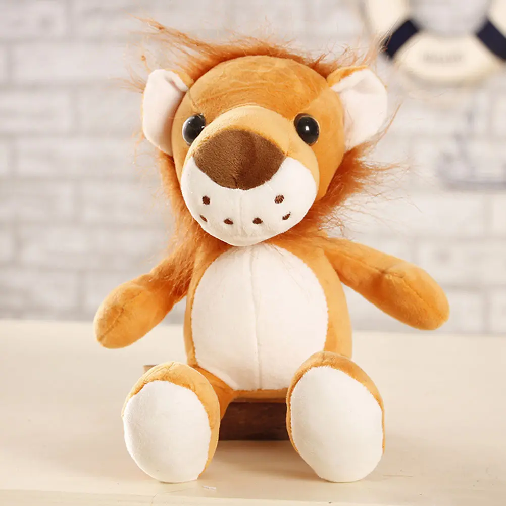

4Pcs Adorable Animal Set Spring Festival Present Home Office Decoration Lovely Kids Playthings Animals Toys