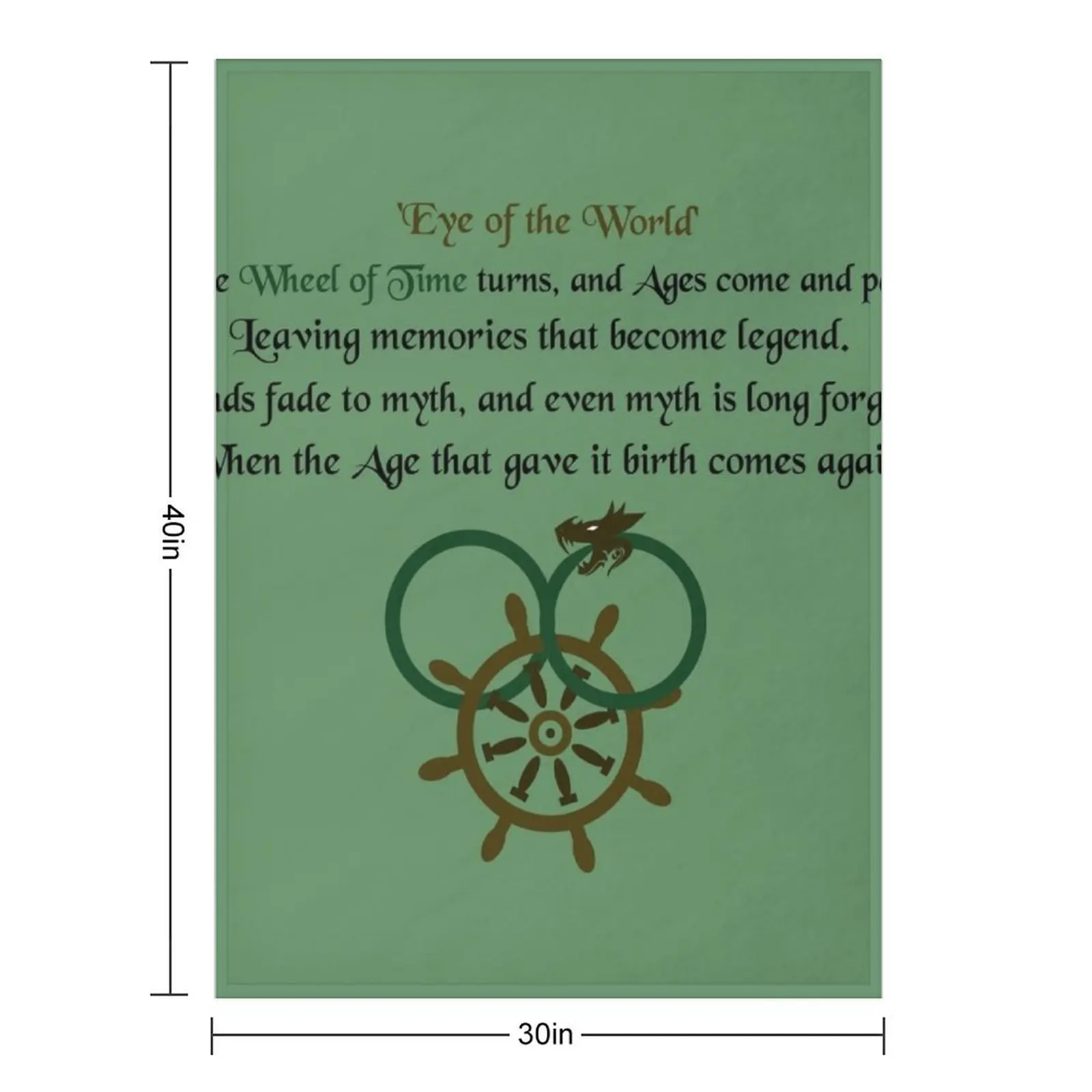 Thus Spins the Wheel of Time Throw Blanket Extra Large Throw Shaggy funny gift Luxury St Blankets