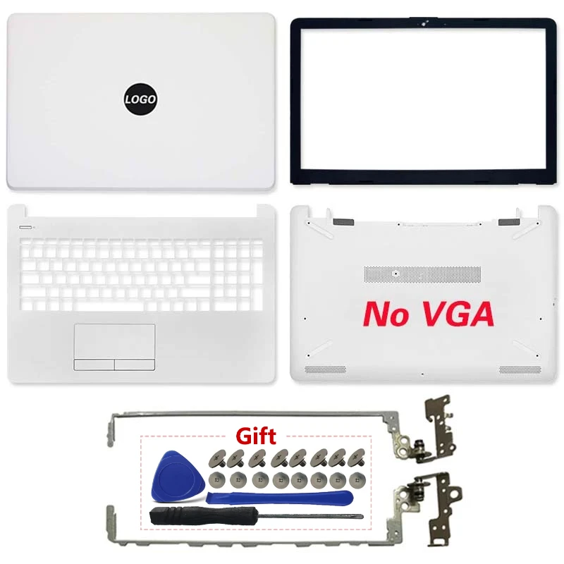 New Laptop Case For HP 15-BS 15-BW 15-RA 15-RB 250 255 G6 TPN-C129 LCD Back Cover Front Bezel Palmrest Bottom Case Top Housing