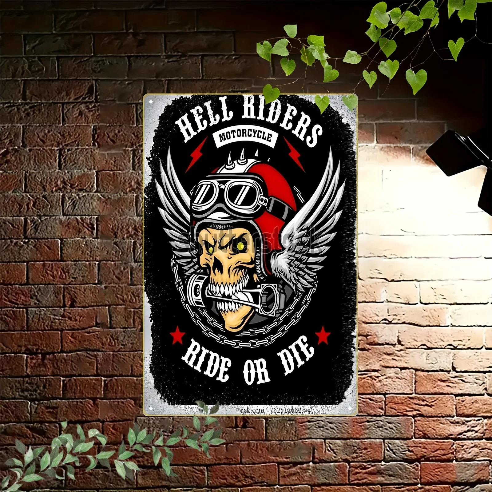[] 1 Metal Sign 