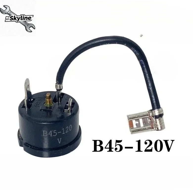 1pcs Refrigerator Freezer Compressor Thermal Overload Protector B45-120 Relay Accessories