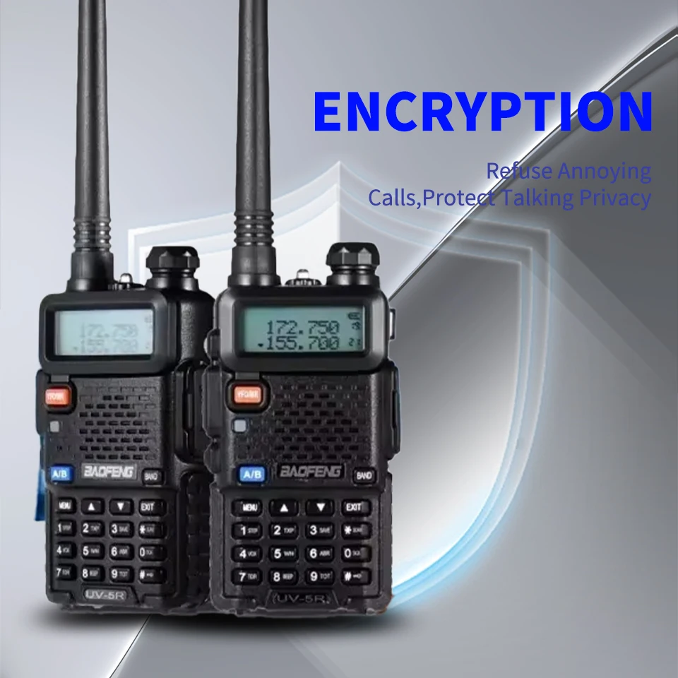 1/2 STKS BaoFeng UV-5R 8 W Tri-Power Walkie Talkie High Power Dual Band Lange afstand 128 CH Draagbare Handheld UV 5R Ham Twee Manier Radio