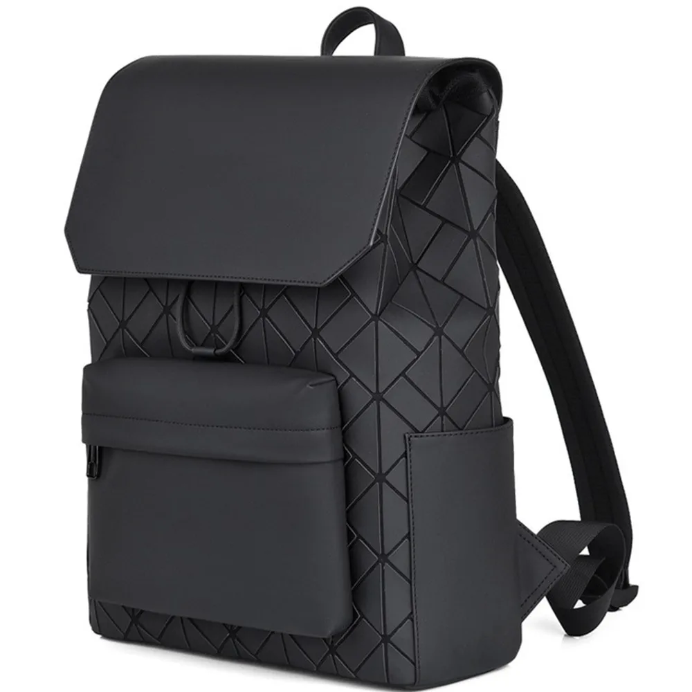 Rhombus Bags Backpack Laptop Tablet Computer Storage Bag Student Schoolbag Travel Tote School Packet Waterproof Shoulder Handbag