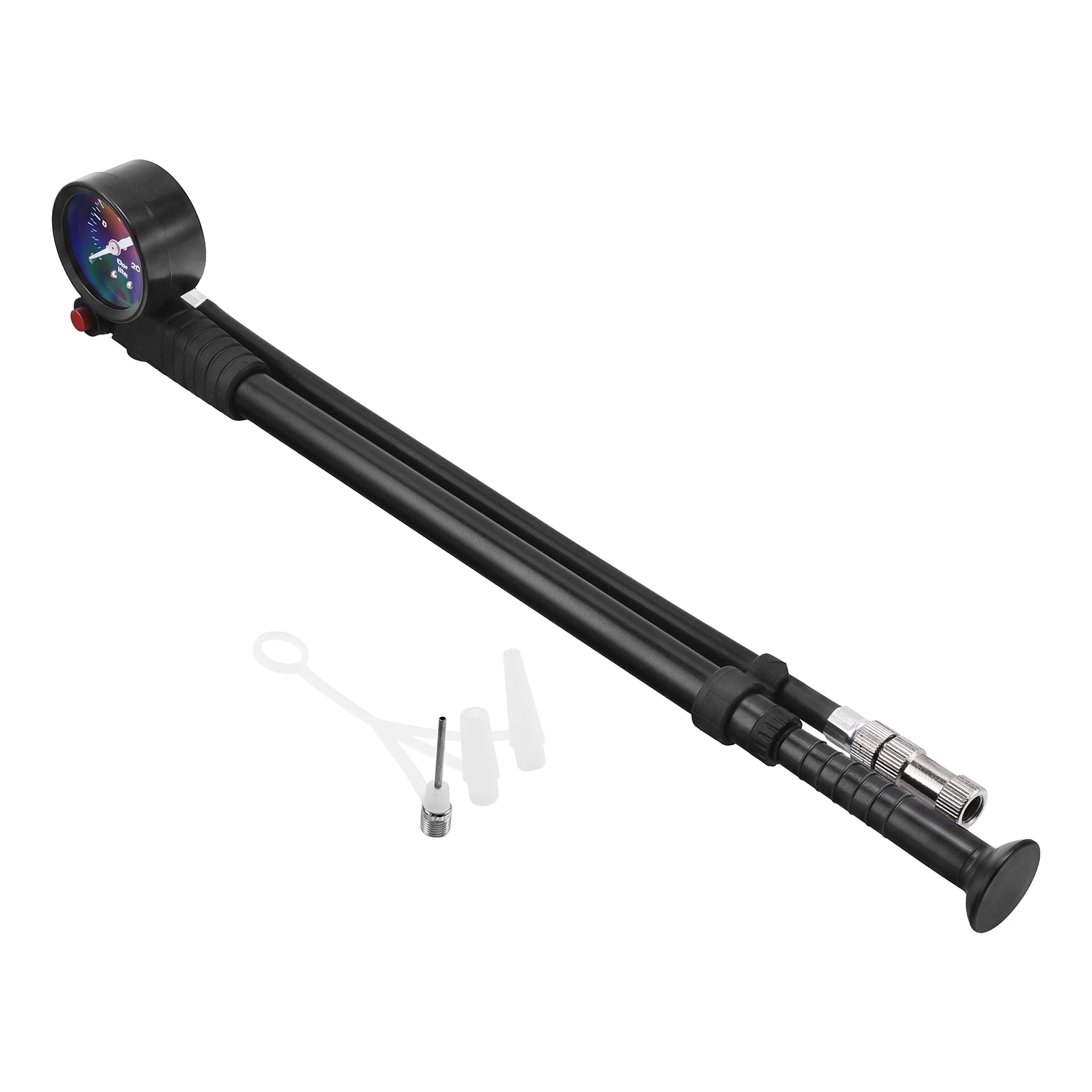 Suspension Air Shock Pump 300psi Fit For Harley Electra Street Road Glide FLHR