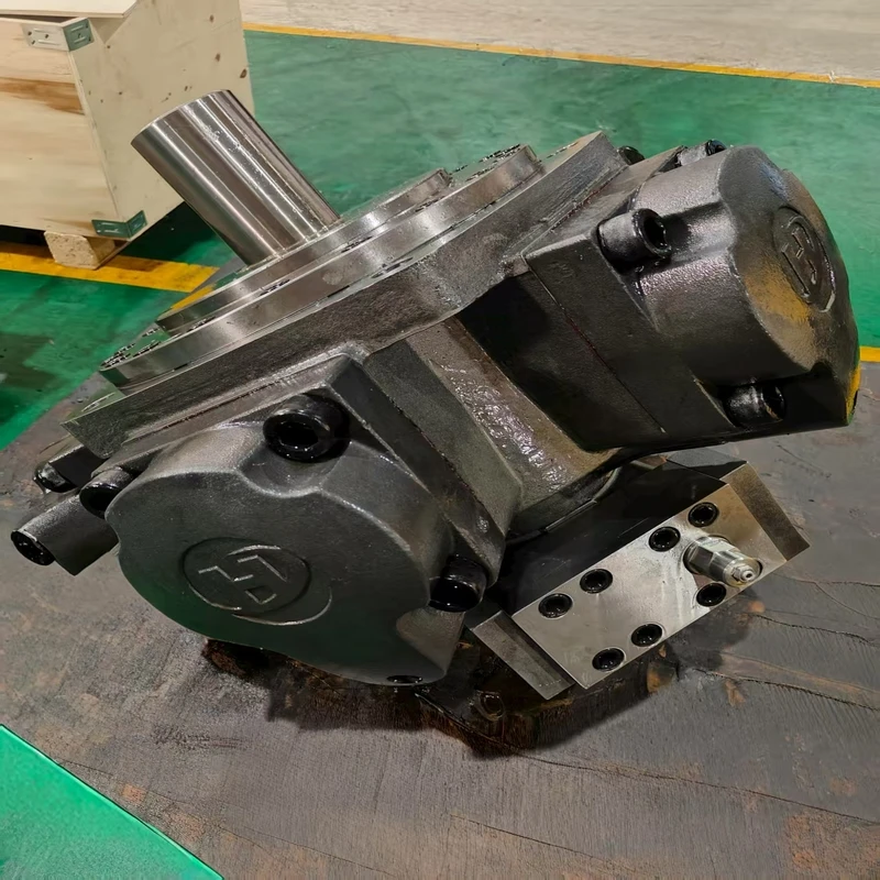 Intermot HNM31-5000 Marine Anchor Hoist Hydraulic Motor Substrate   | High Torque Low Speed