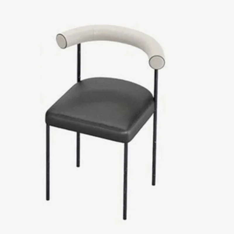 Nordic Design Bar Chair Coffee Modern Retro Make Up Dining Chairs Simple Minimalist Nordic Taburete Alto Home Furniture