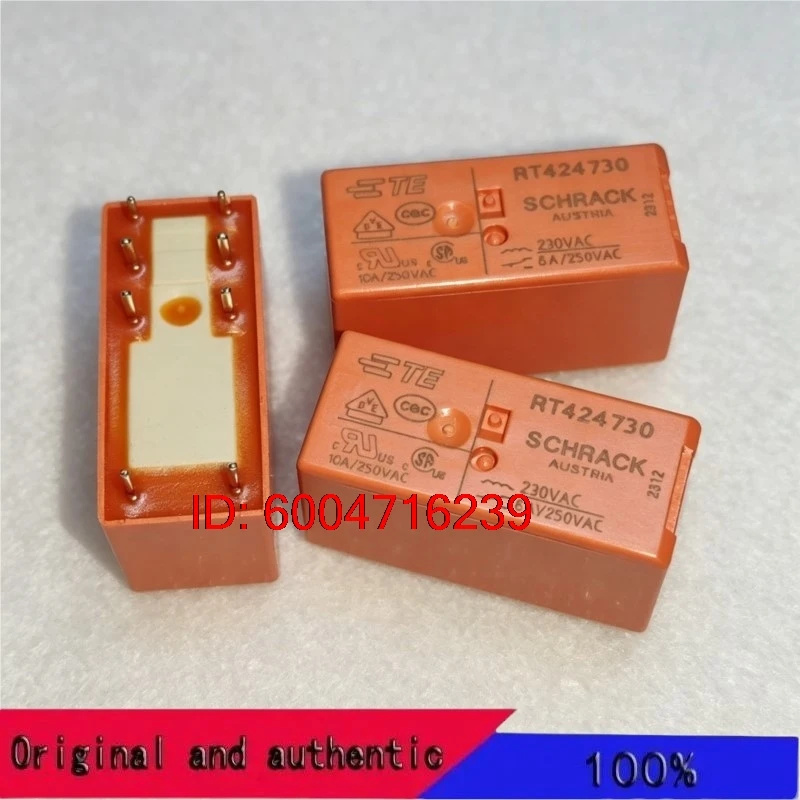 1piece RT424730 RTE24615 RT424615 RTE24730 100%New&Orginal TE TYCO SCHRACK DIP-8 Power Relay