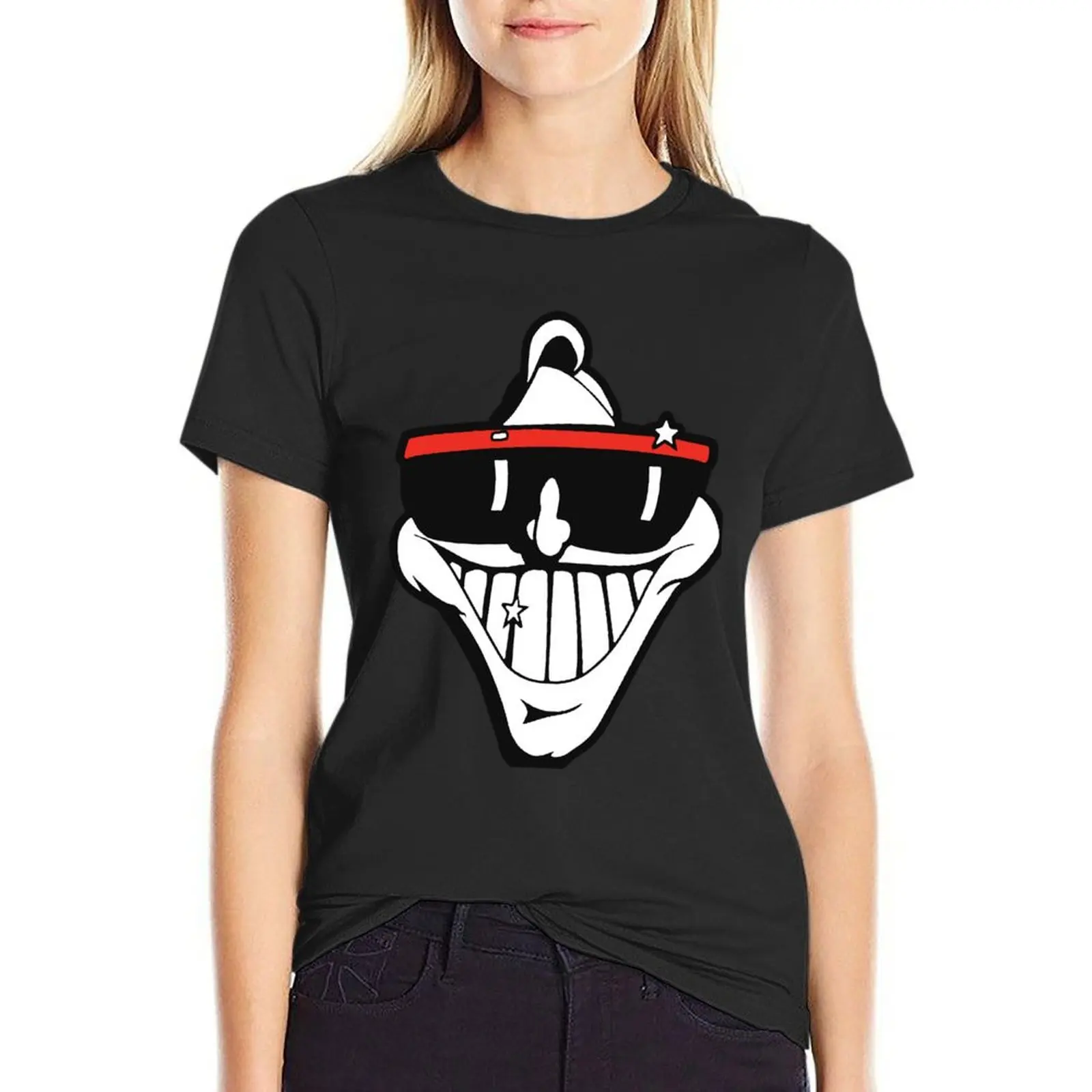 

Lover Gift Dark Grey Dr. Feelgood Animal Awesome For Music Fan T-Shirt animal prinfor summer top kawaii clothes Women's t-shirt