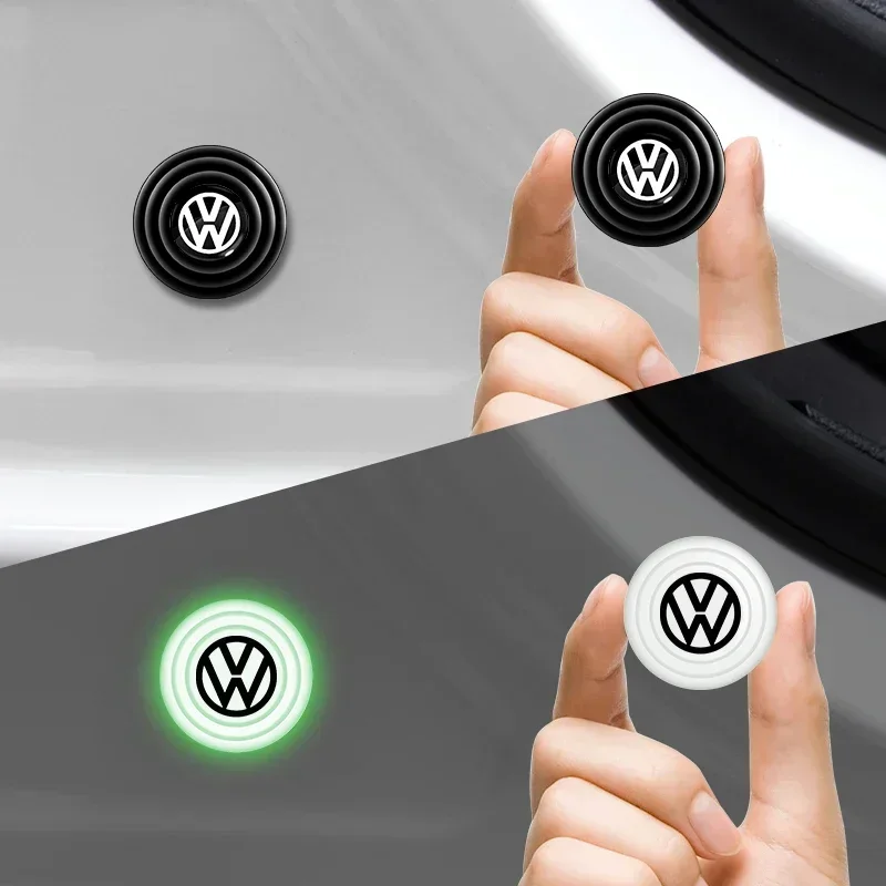 

Амортизирующая подушка для двери автомобиля, противоударная накладка, автомобильные аксессуары для VW Polo, Golf, Jetta, Beetle, CC, Tiguan, Touran, Passat, MK7, MK5, B5