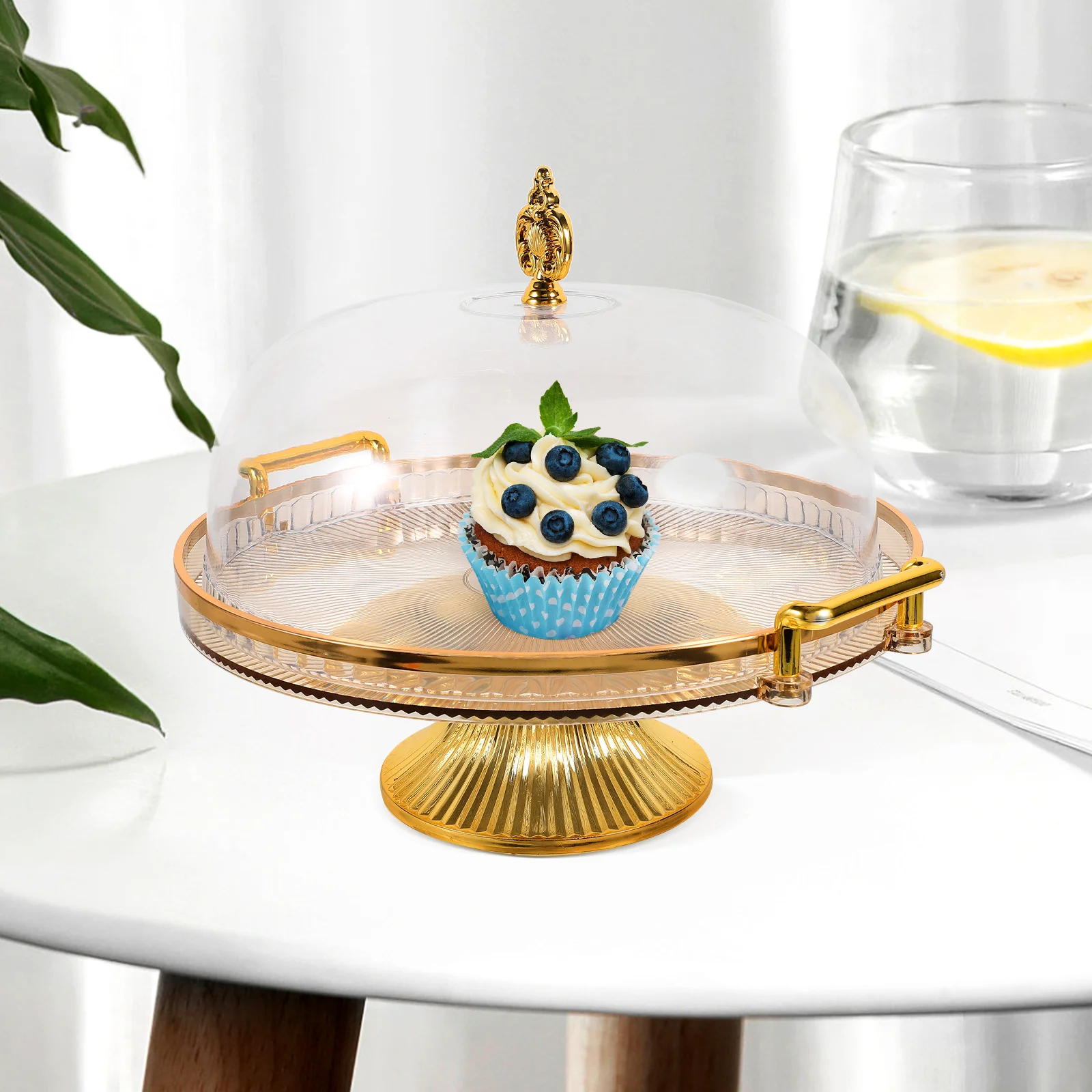 

1 set 1 Set Cake Stand Display Plate Snack Storage Tray Tall Base Party Cupcake Rack Wedding Dessert Holder Fruit Plate Kitchen