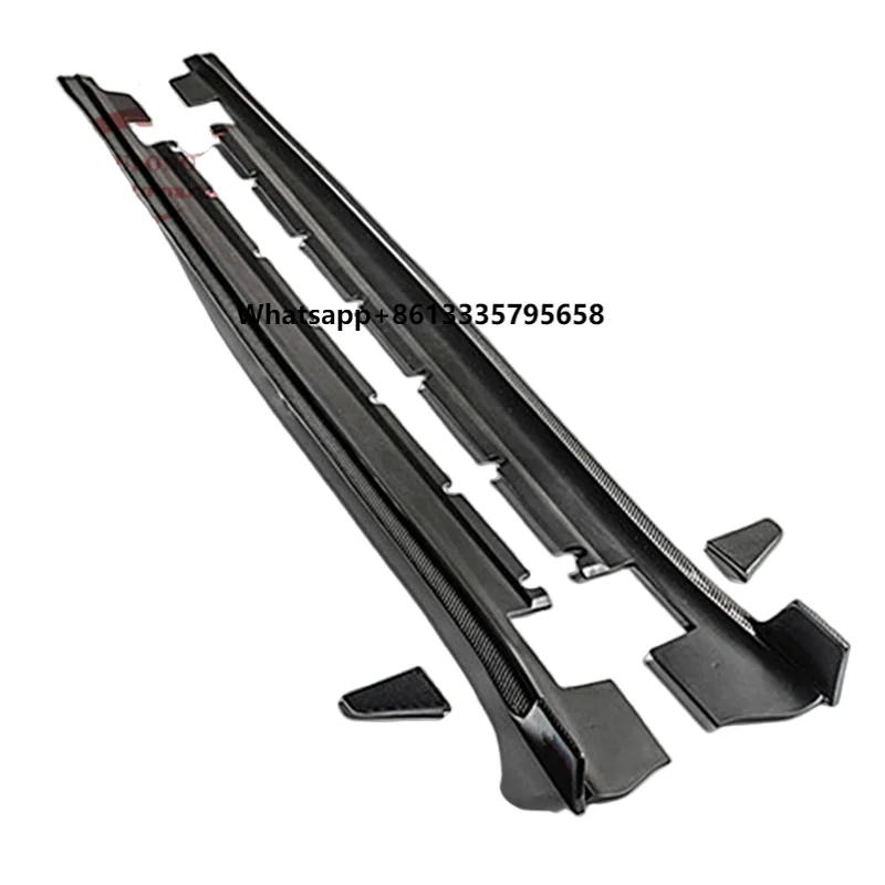 

For Porsche Panamera 971 Standard Edition 2017-2019 Upgrade C Style Carbon Fibre Side Skirt Body Kit