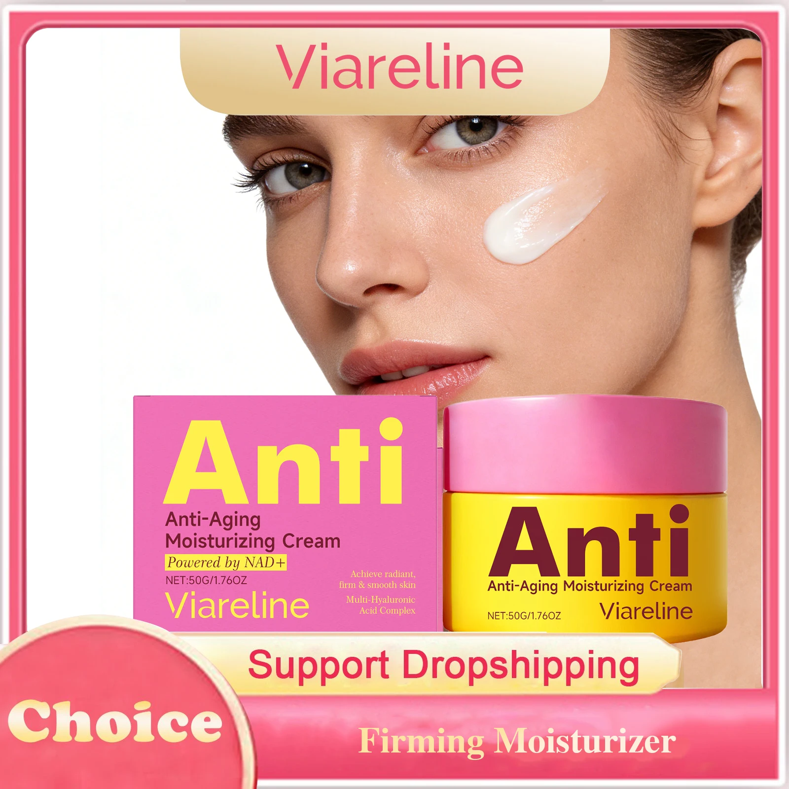 Firming Moisturizer Lifting Tightening Reduce Wrinkles Restores Plumpness Fade Fine Lines Repair Glowing Hydrating Night Cream
