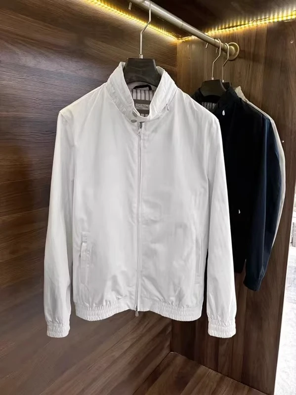 BC old money wind 25aw stand-up neck zipper simple casual jacket