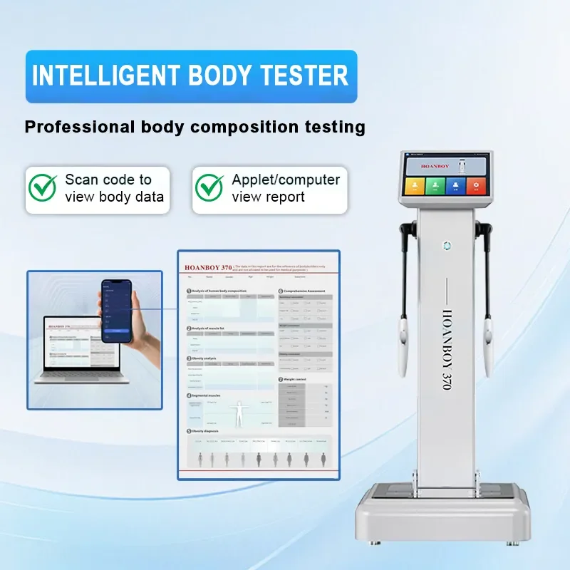for Fat 270 Human Body 370 Measurement Bioimpedance Fat BMI Machine Scanner 3D Recognition Human Composition Analyzer