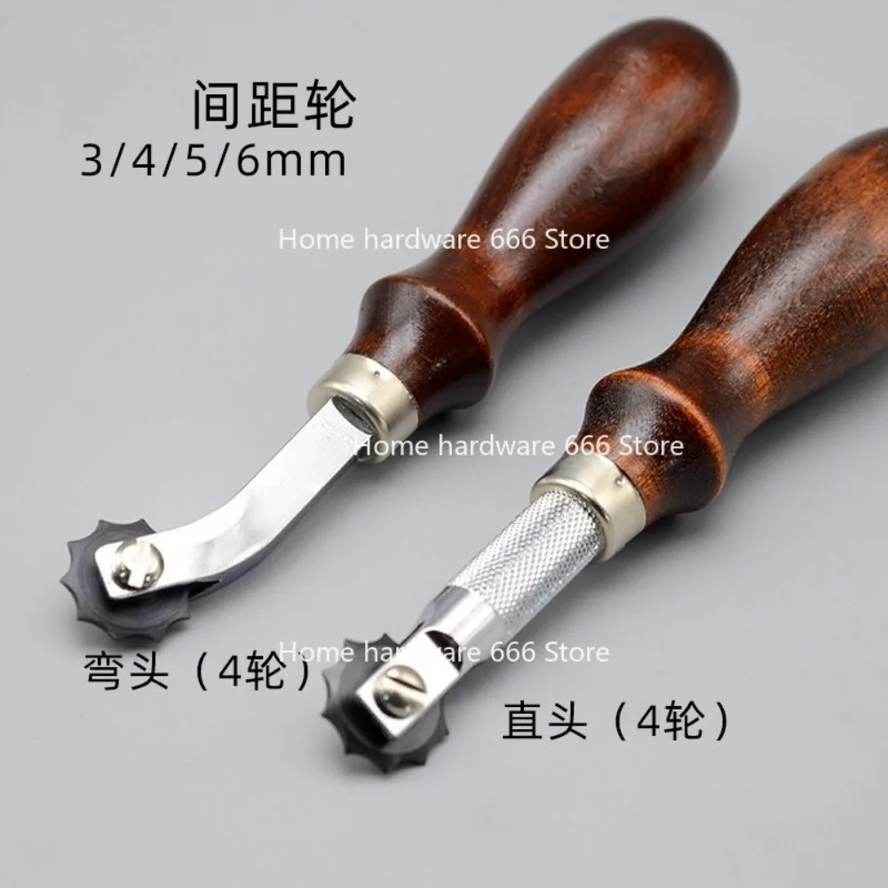 

Leather Spacing Wheel Handmade Leather Goods Pressure Wheel Tracing Wheel Scribing