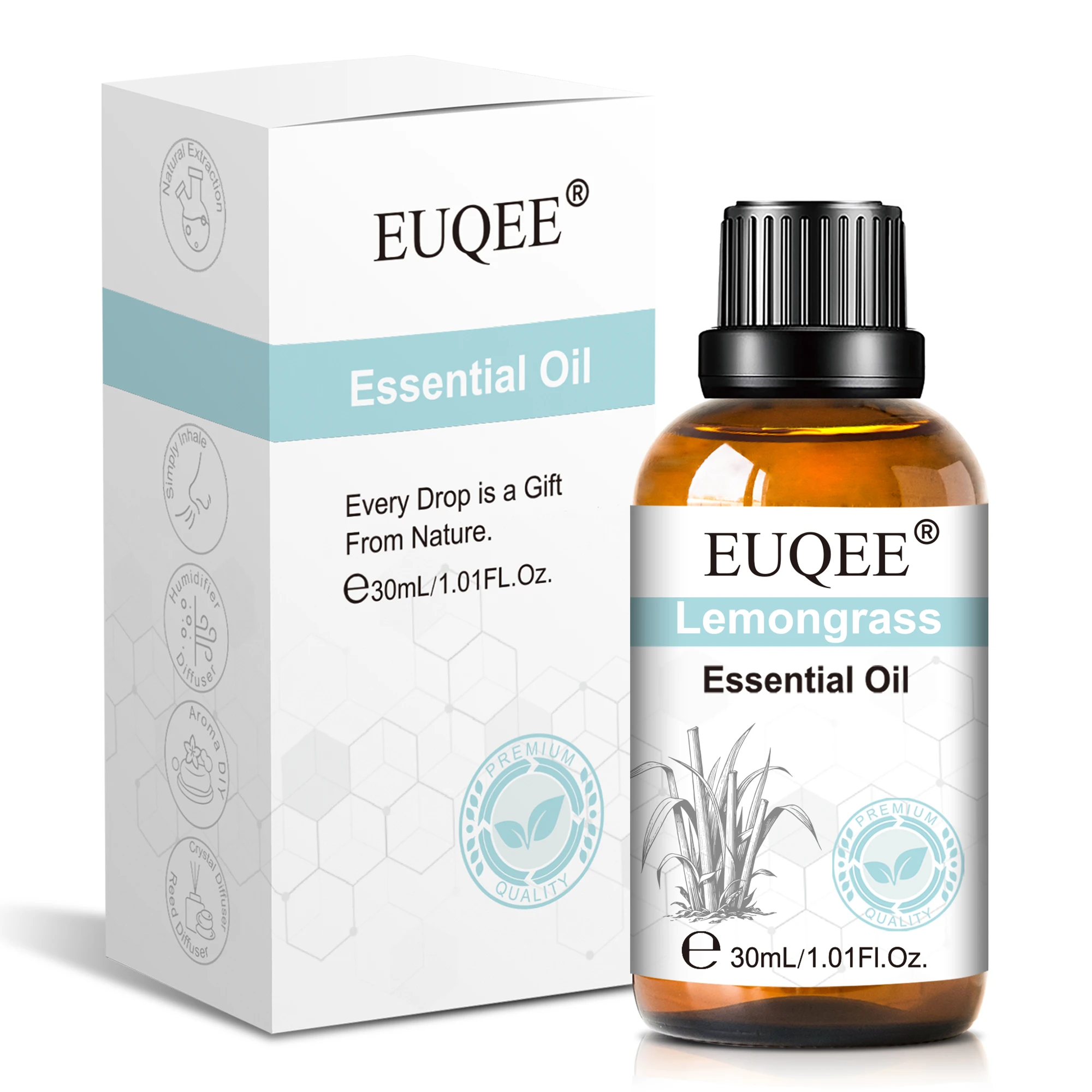 Huile essentielle de parfum de lavande, 30mL, pour humidificateur, diffuseur d'eucalyptus, jasmin, b
