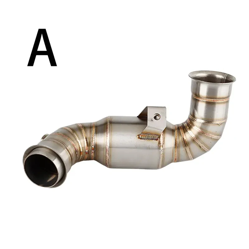For CFMOTO 800MT 800NK 2022-2026 Sport Motorcycle Slip-On Exhaust Middle Connect Link Pipe Replacement Escape Tube