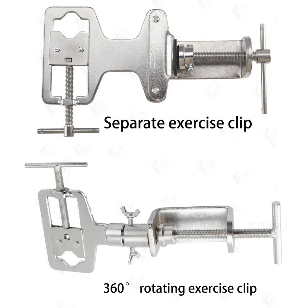 Metal Alloy Adjustable Locksmith Bench Table Vise Clamp Tool for Repair Practice Lock Rotation Professional Locksmith Tools