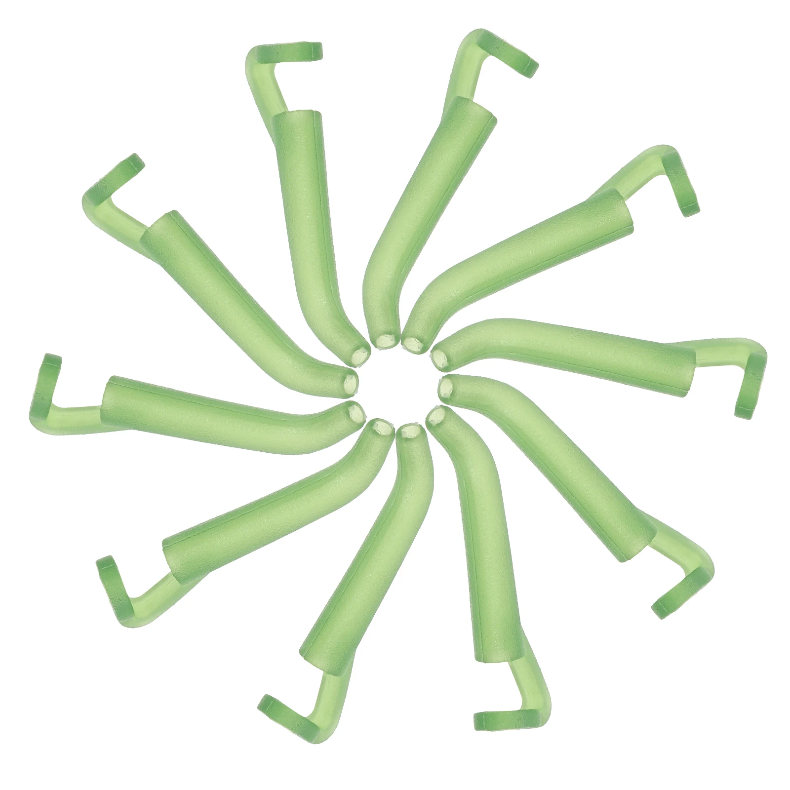 20Pcs Carp Fishing Hook Line Aligner Anti Tangles Sleeves Silicone Hook Hose Fishing Accessories Line Aligner