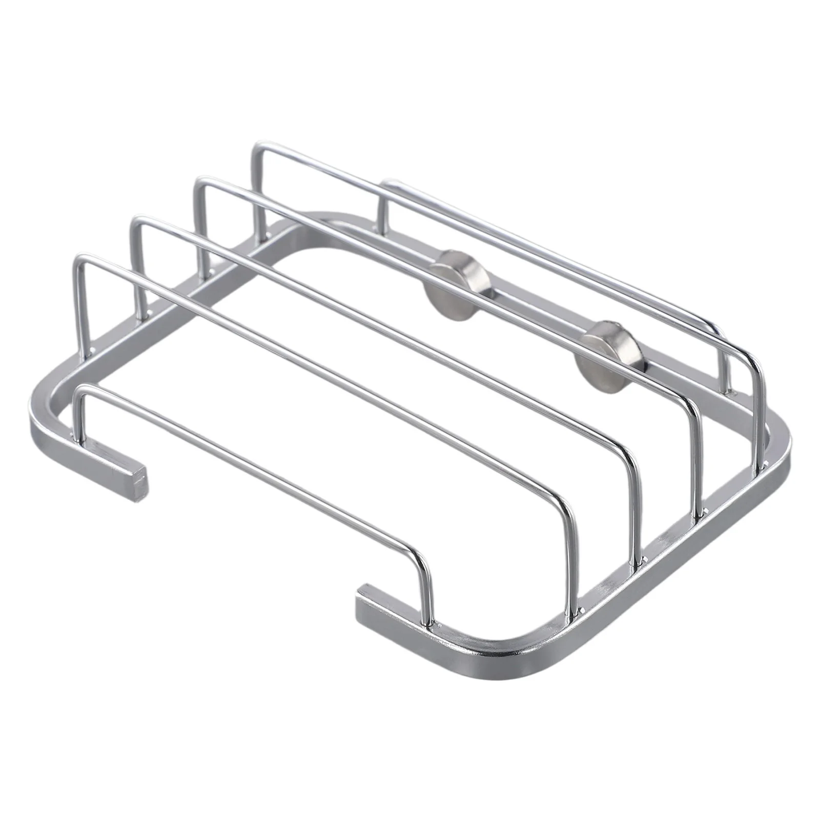 Wall Mounted Stainless Steel Soap Dish Basket with Drain Tray for Bathroom Shower Use Keeps Soap Dry Between Uses