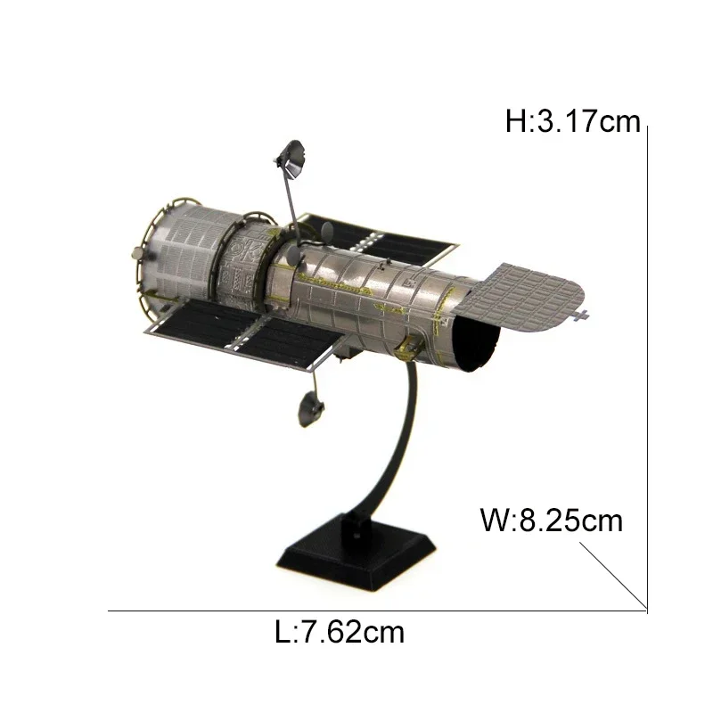 Weltraumforschung 3D Metall Puzzle Shuttle Hubble Weltraumteleskop Mars Rover Modell Spielzeug für Kinder Kreatives Puzzle Geschenkspielzeug