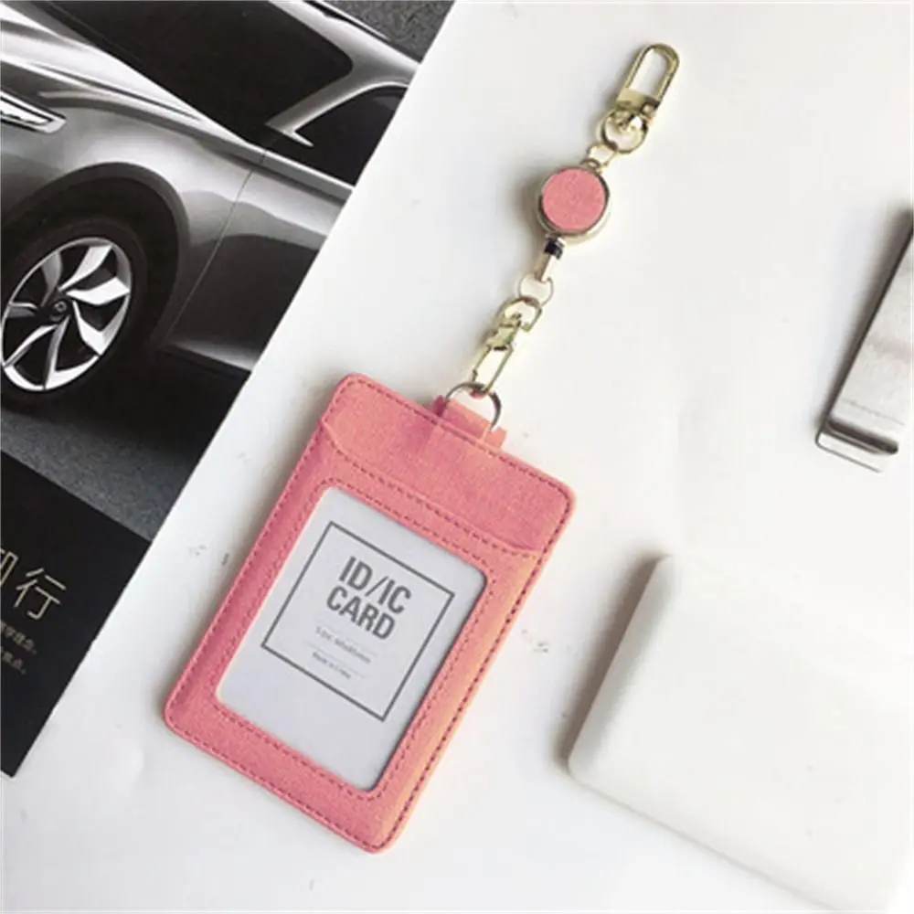 

Extendable Retractable Badge Reel Easy Pull Buckle Pull Keyring ID Lanyard Key Ring Anti Lost Name Tag Metal Badge Holder