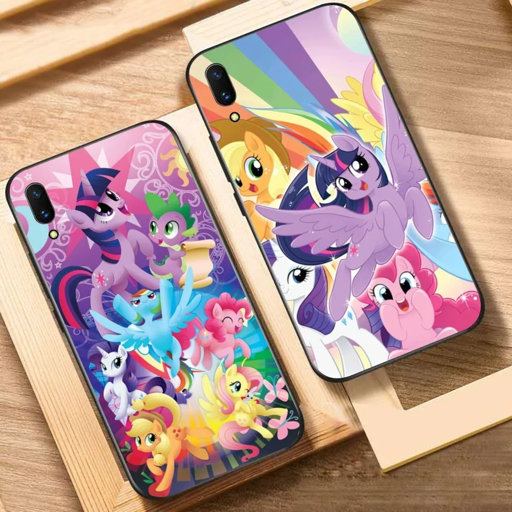 Cartoon Little Unicorns Cute Pony Phone Case For Huawei Y9 6 7 5 Prime Enjoy 7s 7 8 plus 7a 9e 9plus 8E Lite Psmart Shell