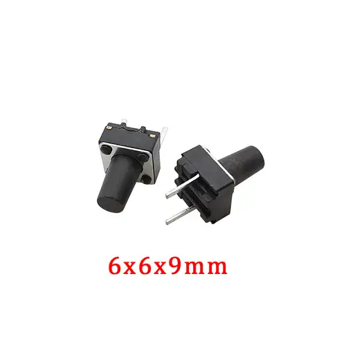 20/50/100 Pcs Micro Tactile Switch Momentary Tact DIP Switch 2 Pin 6 X 6 mm Micro Touch Push Button Switch High 5 mm 6 mm 7 mm 8 - Image 12