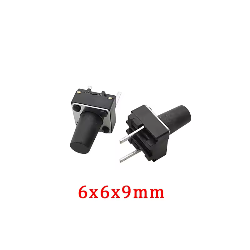 20/50/100Pcs Micro Tactile Switch Momentary Tact DIP Switch 2Pin 6 x 6mm Micro Touch Push Button Switch High 5mm 6mm 7mm 8mm 9mm - Image 12