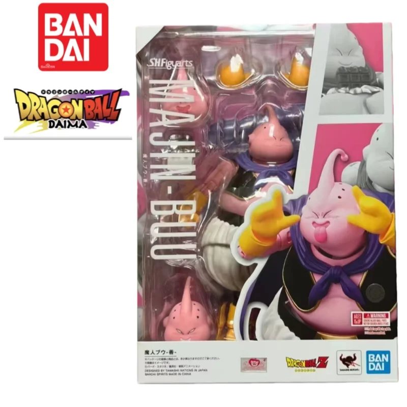 

In Stock Original 100% Genuine Bandai Shf Dragon Ball Majin Buu Character Model Figure Action Figure Figurine Ornaments Statue