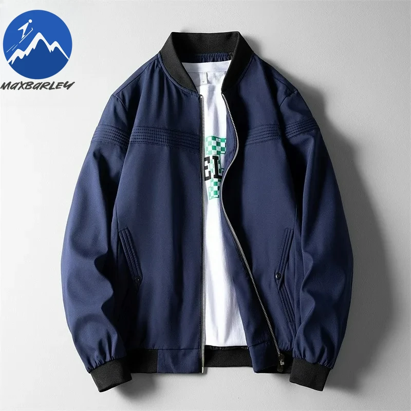 Maxbarley Premium Jacket Classic Baseball Collar Explorer Coat Loose Hiking Multi Functional Windproof Comfortable Gorpcore Wear