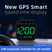 Car HUD GPS Head Up Display Speedometer Odometer Car Digital Speed KMH MPH Multifunction Speedometer