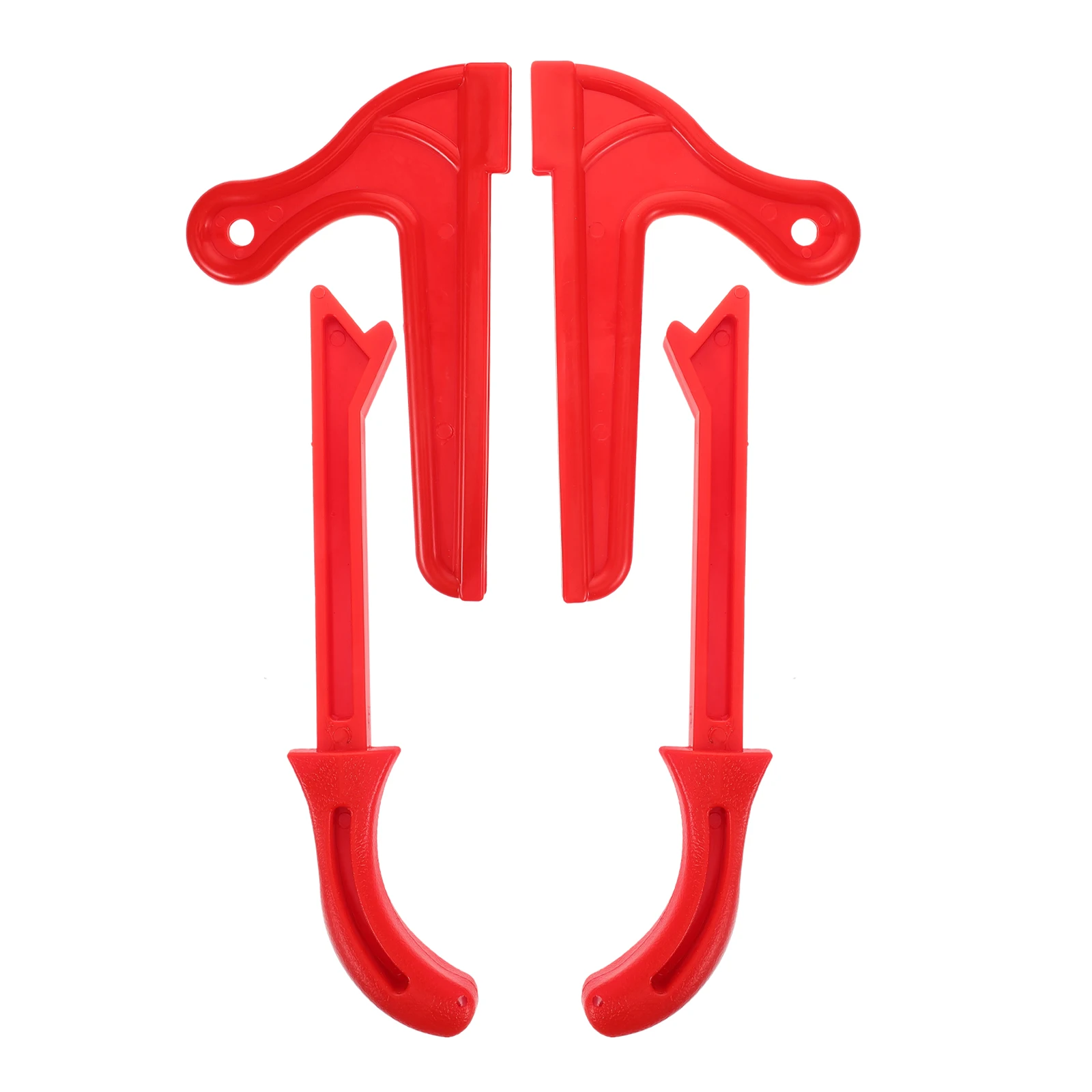 

4pcs Woodworking Handle Carpentry Block Miter Saw Stick Magnetic Support Grabber Pole Hold Down Safety Push Stick