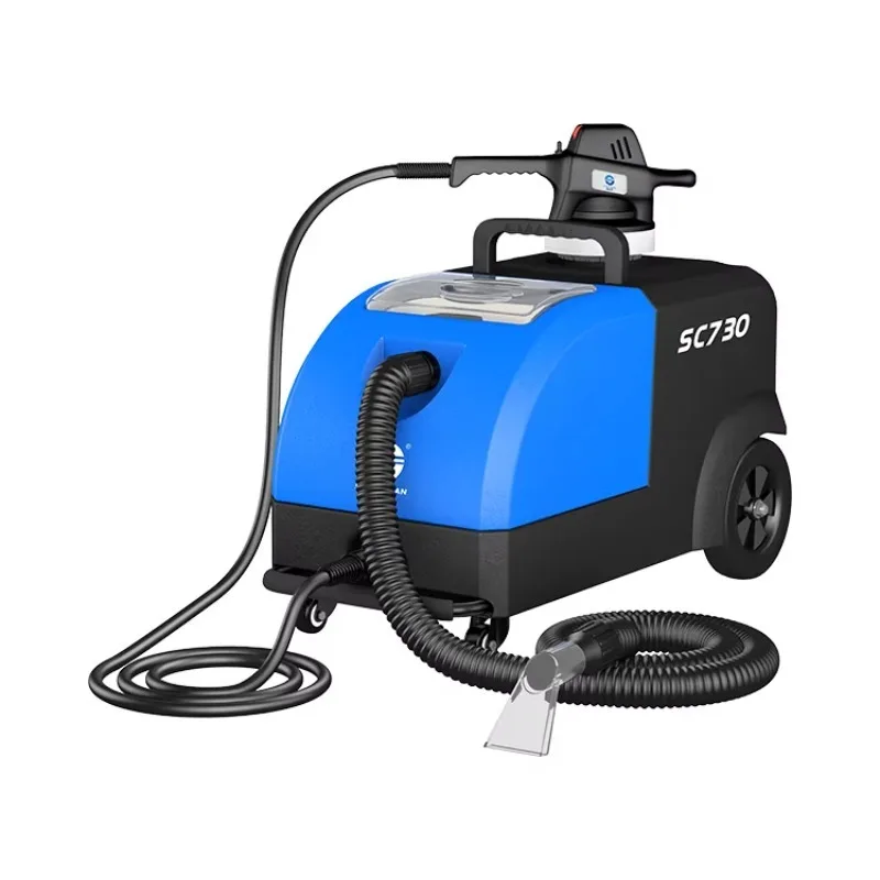 

16L Three-in-One Electric Carpet Vacuum Cleaner Machine Manual Sofa Steam Cleaning New Condition-for Hotels 220v Plastic