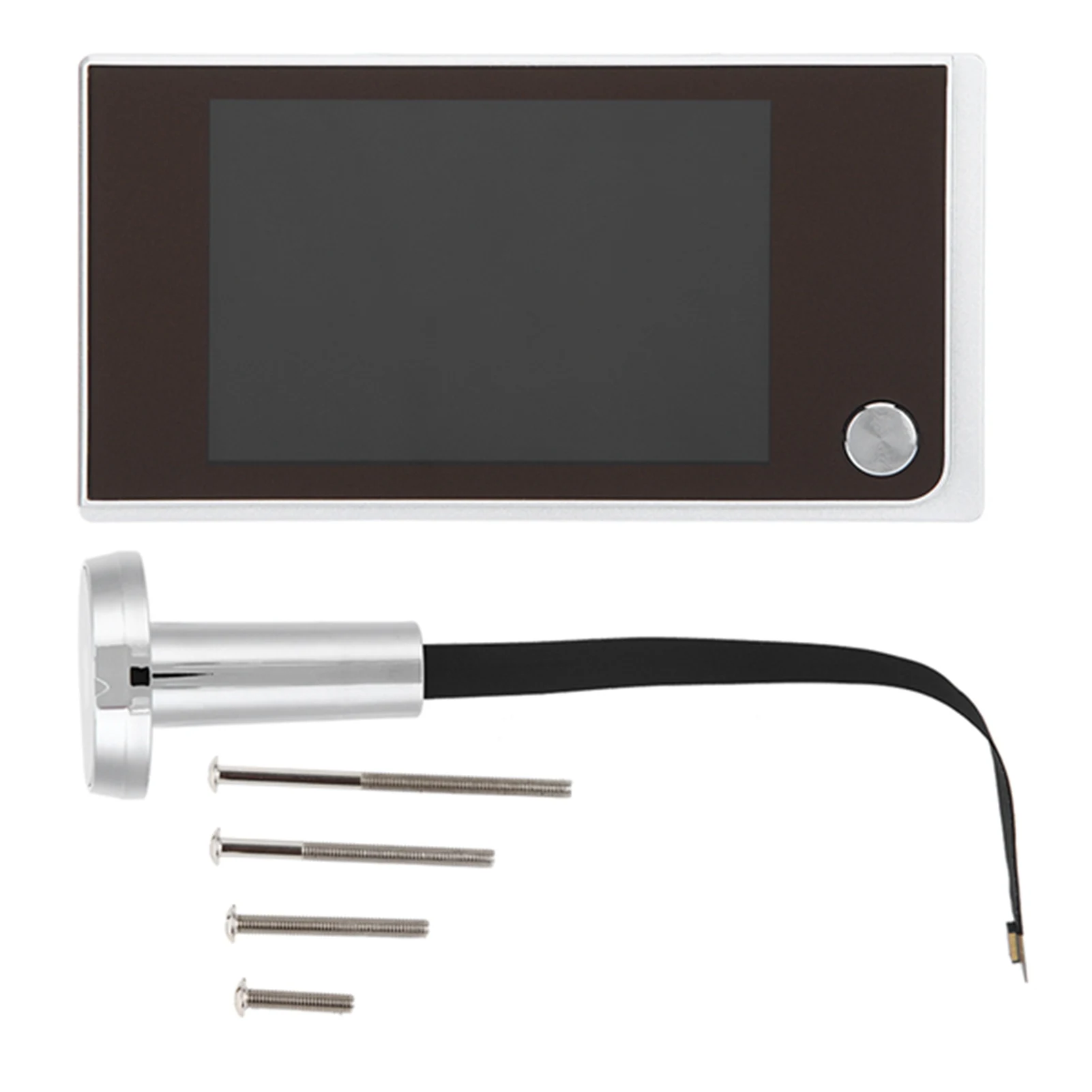 120 Degree Peephole Viewer 3.5" Digital LCD 120 Degree Peephole Viewer Photo Visual Electronic  Digital Peephole