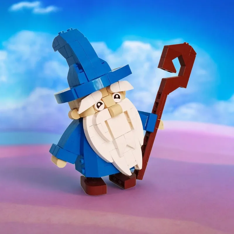 

261PCS MOC Cute Wizard Buildings Blocks Educational Construction Castle Toy Creative Gift for Kids