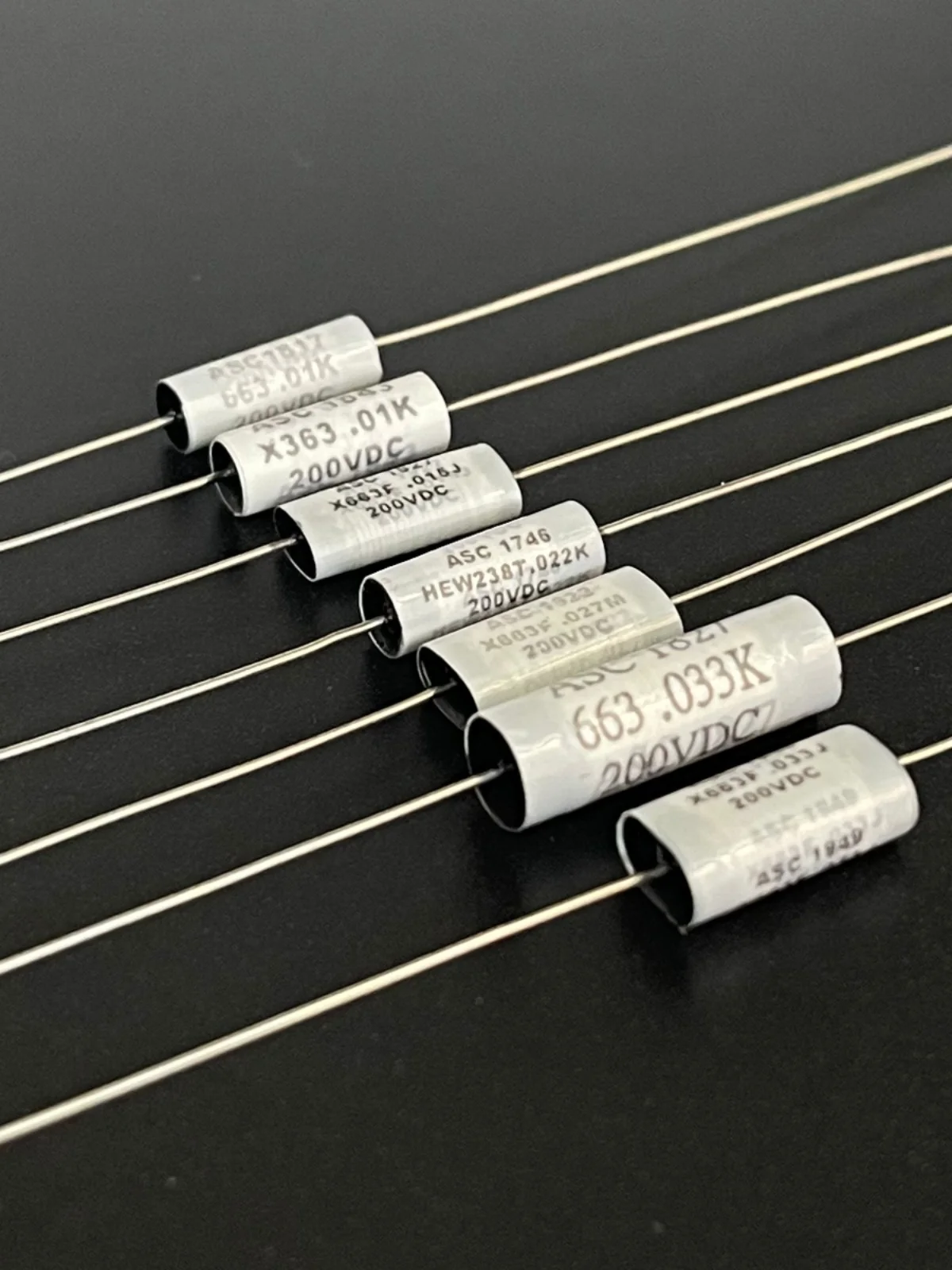10/50PCS Brand new original ASC 0.015UF, 0.033UF, 0.082UF 200V coupling capacitors
