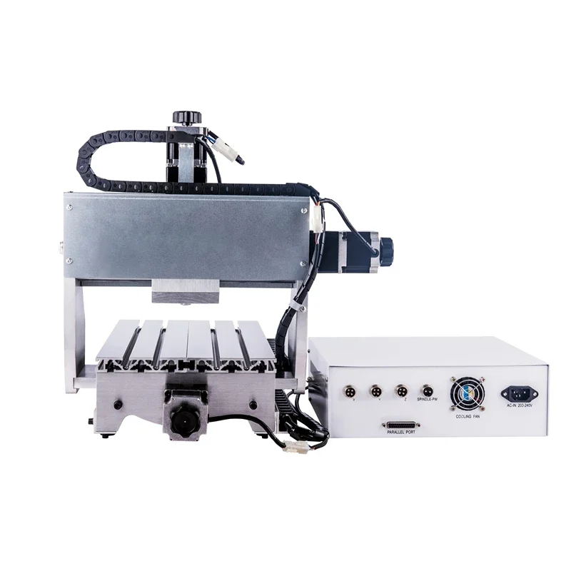 New 500W 3-4 Axis USB CNC Router Mini Wood Metal Engraving Machine 3020 PCB Milling Cutting Machine with Auto Knife Woodworking