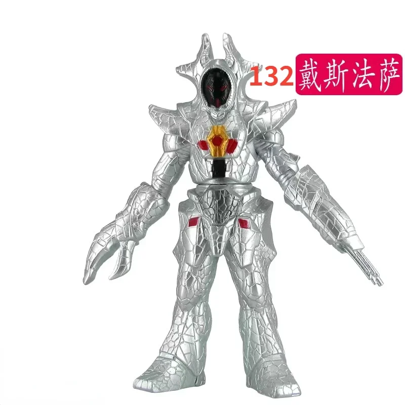 12-20cm Large Soft Rubber Ultra Warrior Blazar Monster Bazanga Deathfacer Action Figures Collect Model Toy Children Holiday Gift