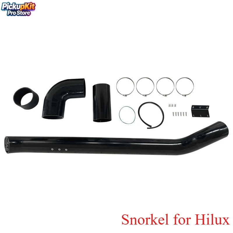 

High‑Quality 304 Stainless Steel Snorkel for Hilux Revo 2.8L/2.4L Diesel 700mm Wading+EPDM Intake Pipe