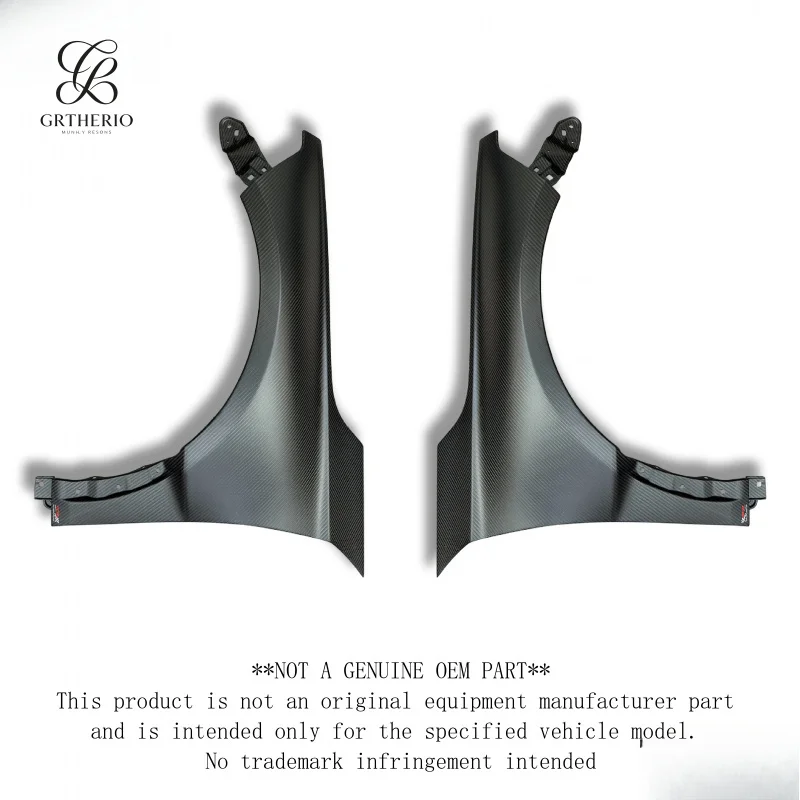 Suitable for Honda FL5, high-strength dry carbon fiber fender, scratch-resistant, and wear-resistant fender modification