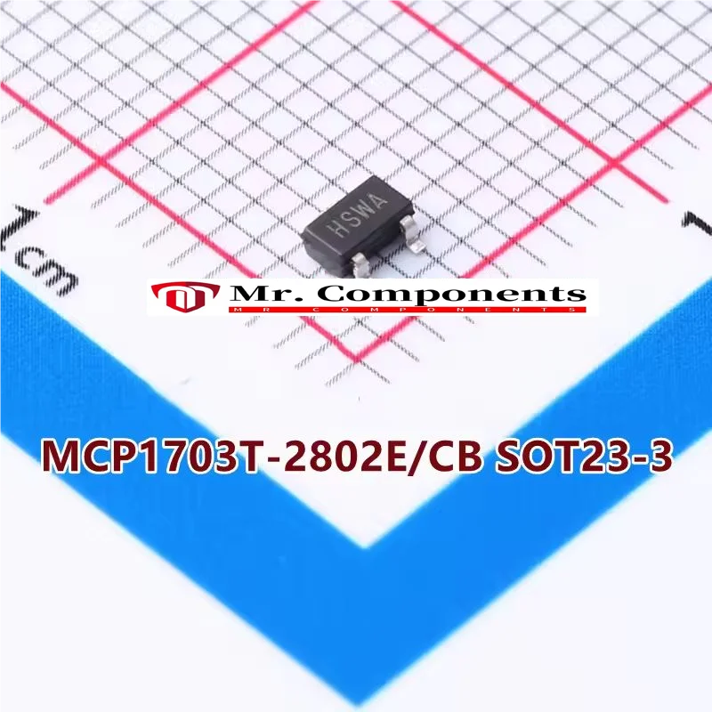 10PCS MCP1703T-2802…