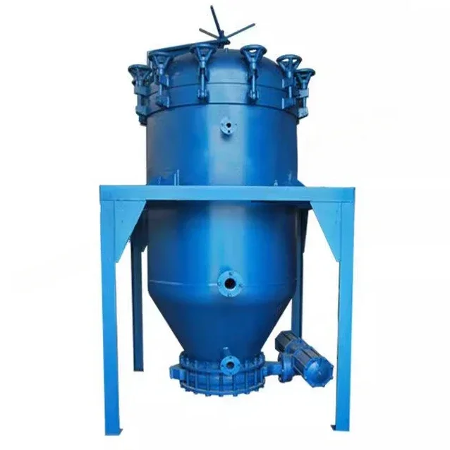 Professional Factory Vertical Pressure Leaf Filter Air  Oil  Machine Waste