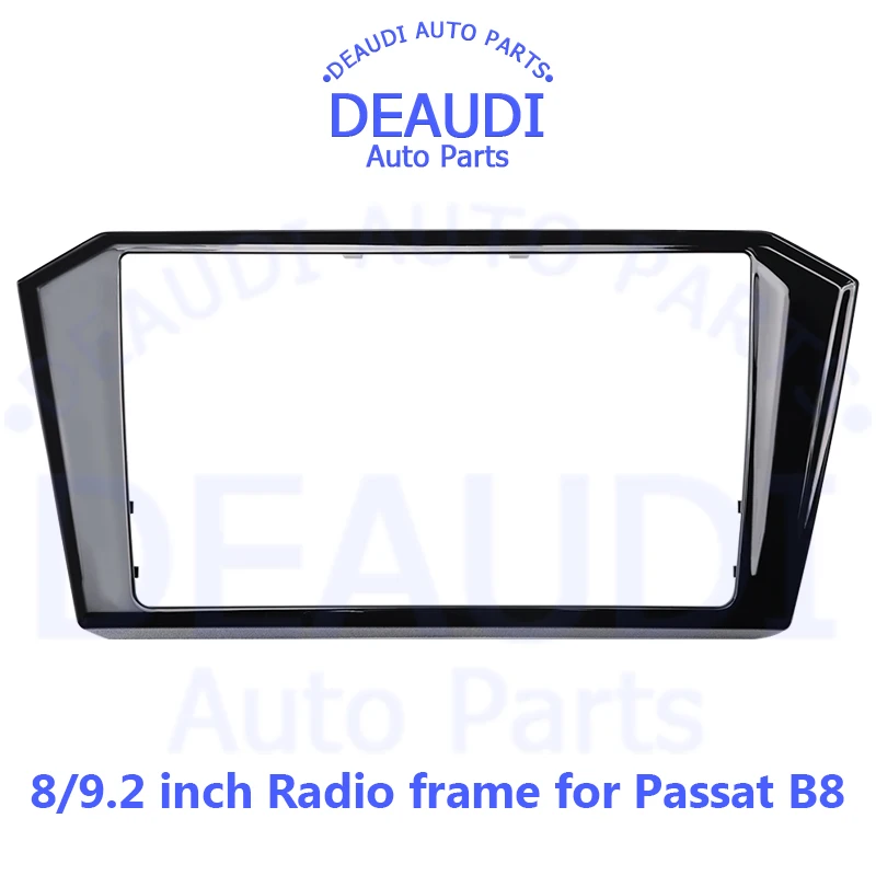 

MIB 3 Radio Frame 8 inch 9.2 inch CD Panel OEM ABS Headunit Piano Black Screen Bezel for VW Passat B8 after 2018 Years Silver